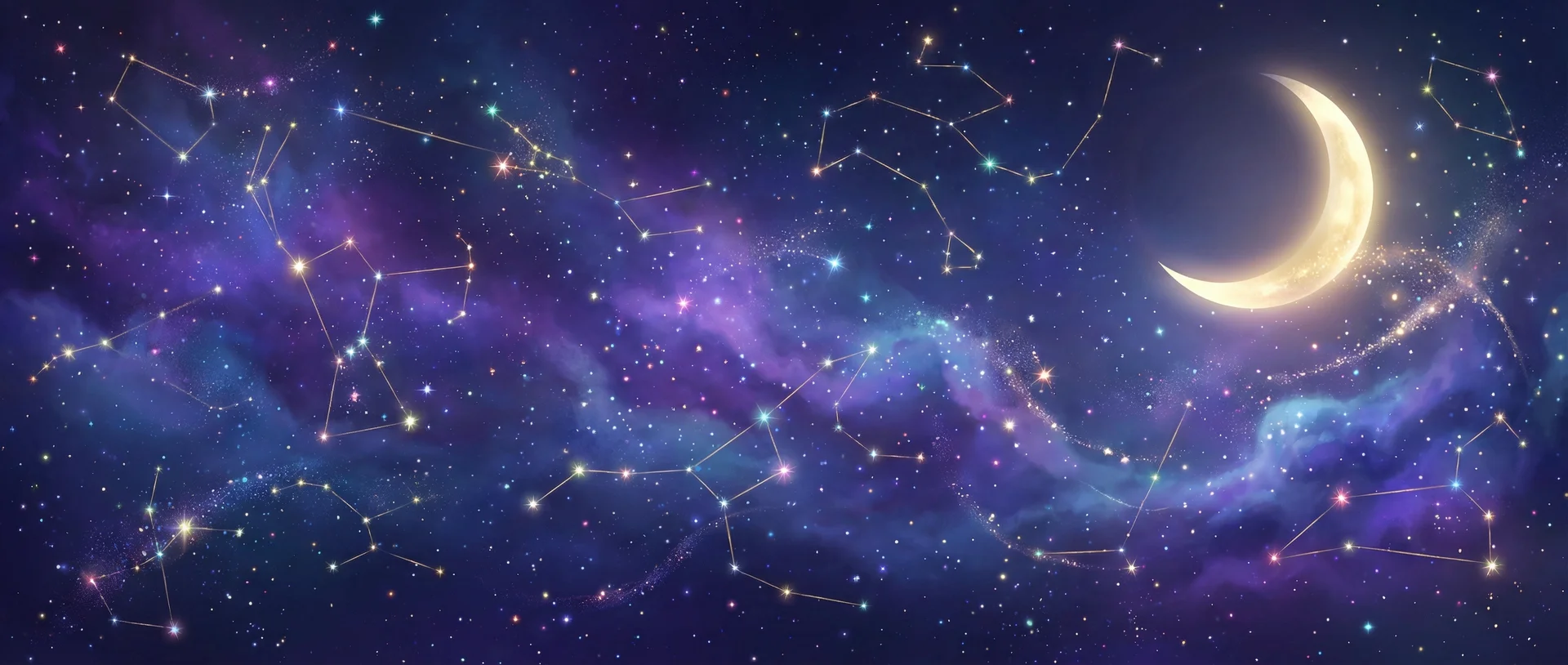 星空背景 - 小雪奶水涨翁公帮吸 | 每日星座运势与塔罗占卜
