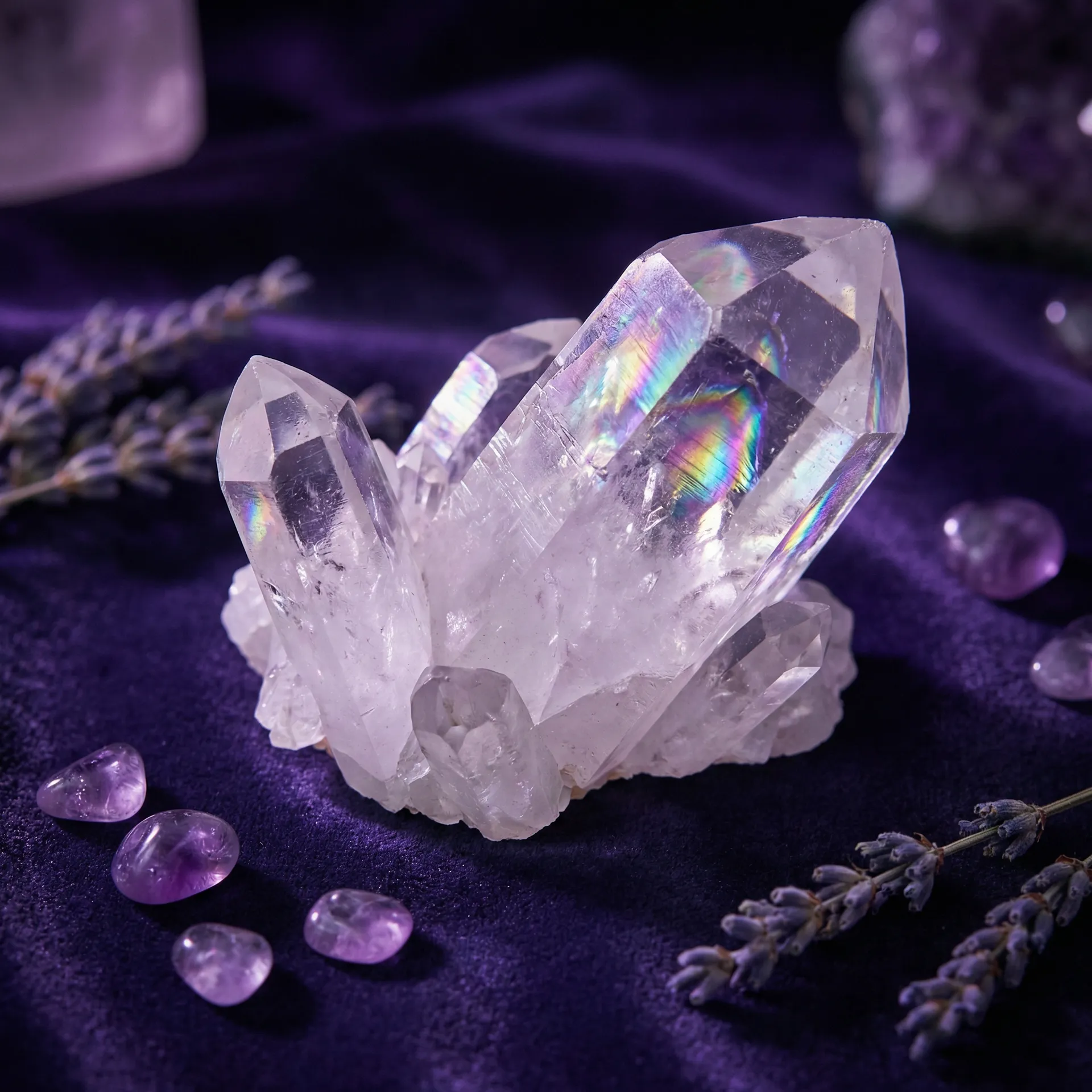 天然白水晶 - 小雪奶水涨翁公帮吸 | 神秘学好物
